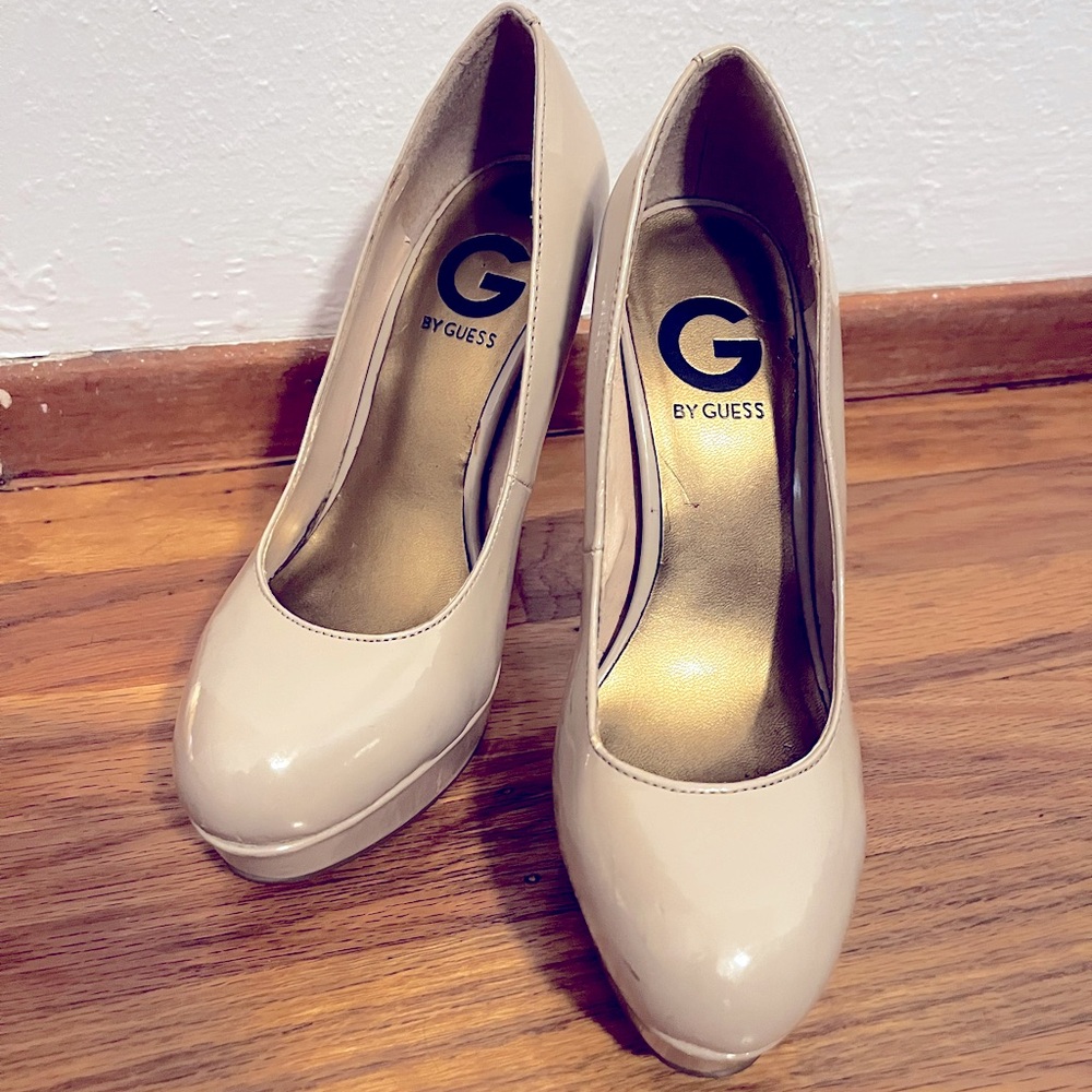 G by Guess nude heels